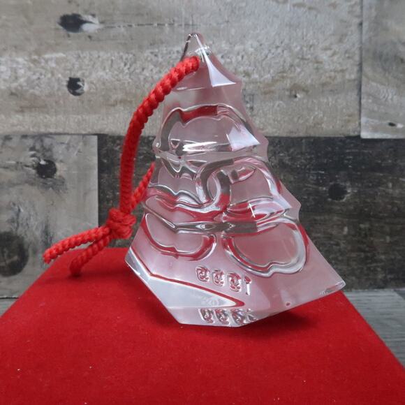 Waterford Crystal 12 Days Of Christmas Day 5 Five Gold Rings - Picture 3 of 5